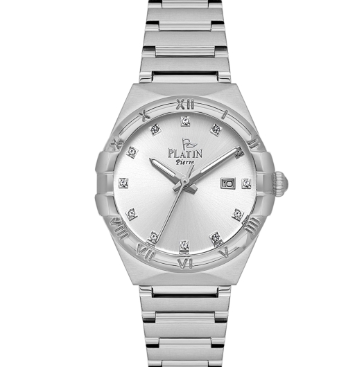 PLATİN PİERRE KADIN KOL SAATİ