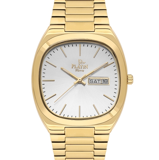 PLATİN PİERRE ERKEK KOL SAATİ