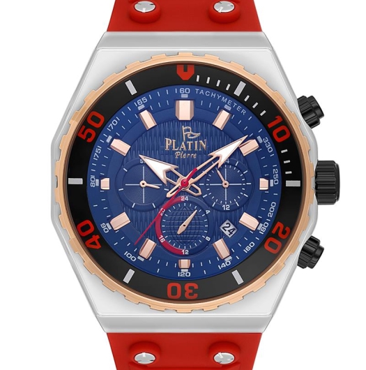 PLATİN PİERRE ERKEK KOL SAATİ