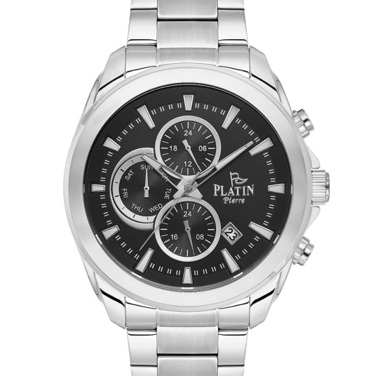 PLATİN PİERRE ERKEK KOL SAATİ