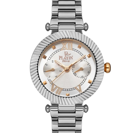 PLATİN PİERRE KADIN KOL SAATİ