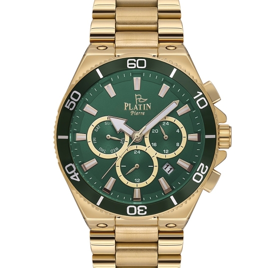 PLATİN PİERRE ERKEK KOL SAATİ