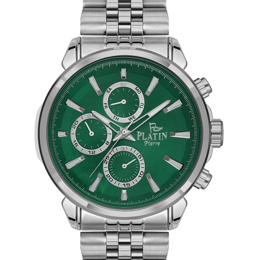 PLATİN PİERRE ERKEK KOL SAATİ