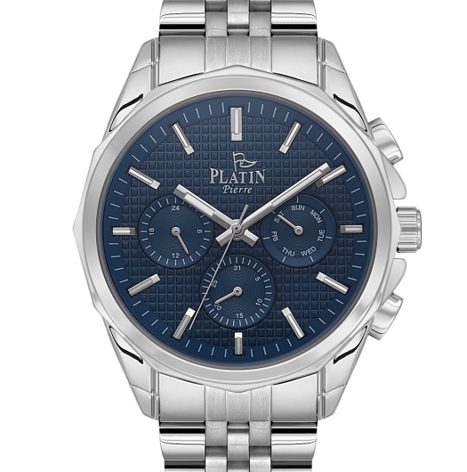 PLATİN PİERRE ERKEK KOL SAATİ