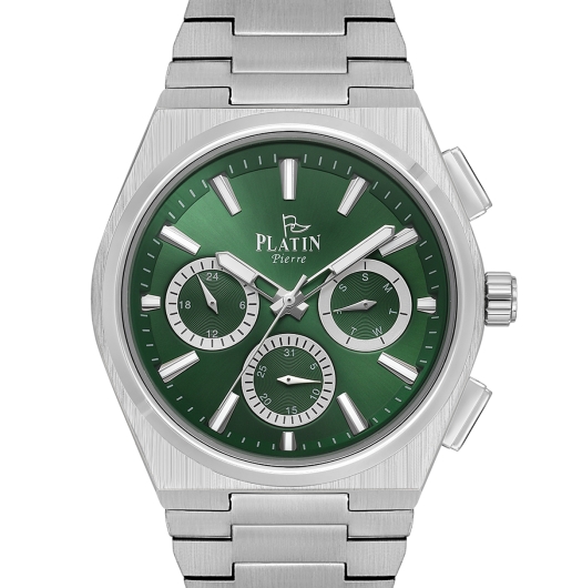 PLATİN PİERRE ERKEK KOL SAATİ