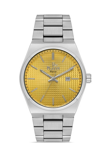 PLATİN PİERRE ERKEK KOL SAATİ