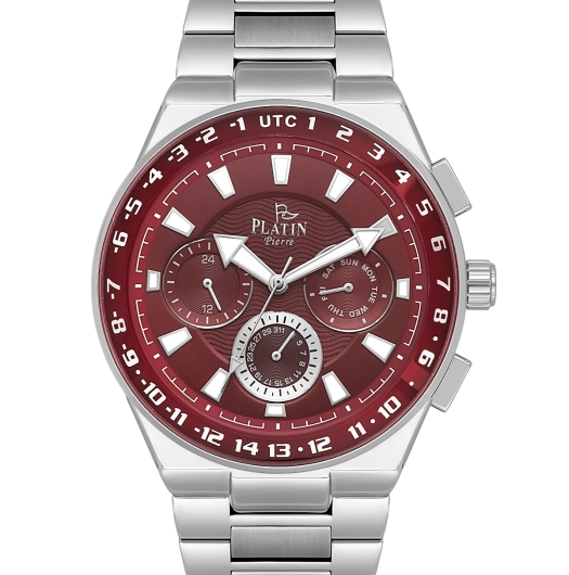 PLATİN PİERRE ERKEK KOL SAATİ