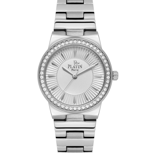 PLATİN PİERRE KADIN KOL SAATİ