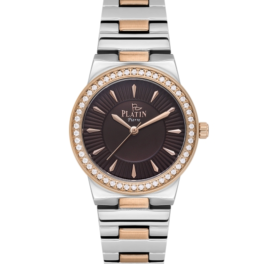 PLATİN PİERRE KADIN KOL SAATİ