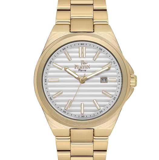 PLATİN PİERRE ERKEK KOL SAATİ