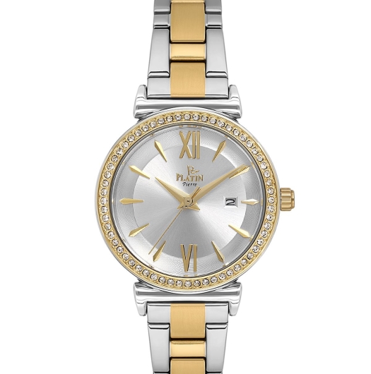 PLATİN PİERRE KADIN KOL SAATİ