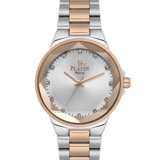 PLATİN PİERRE KADIN KOL SAATİ