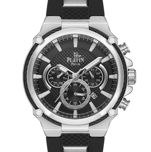 PLATİN PİERRE ERKEK KOL SAATİ