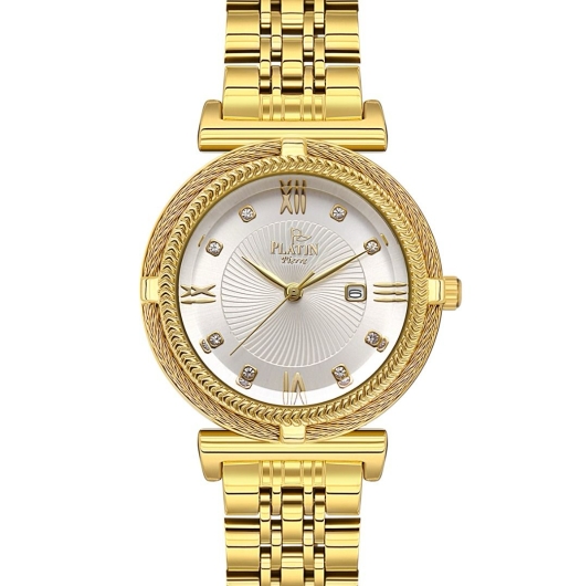 PLATİN PİERRE KADIN KOL SAATİ