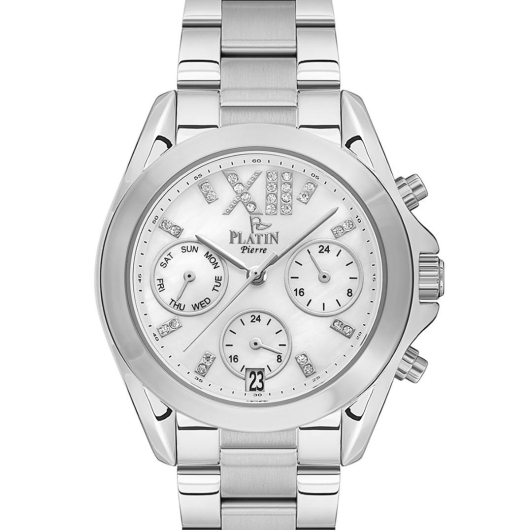 PLATİN PİERRE KADIN KOL SAATİ