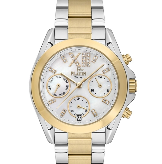 PLATİN PİERRE KADIN KOL SAATİ