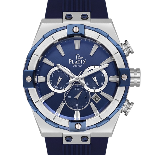 PLATİN PİERRE ERKEK KOL SAATİ
