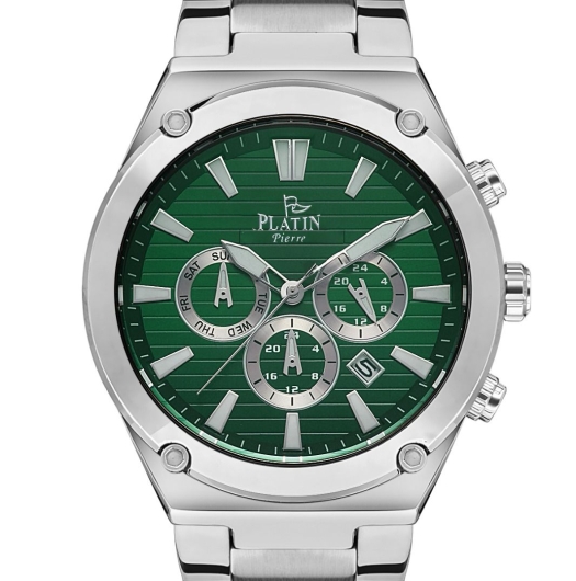PLATİN PİERRE ERKEK KOL SAATİ