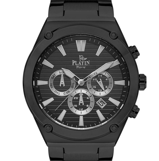 PLATİN PİERRE ERKEK KOL SAATİ