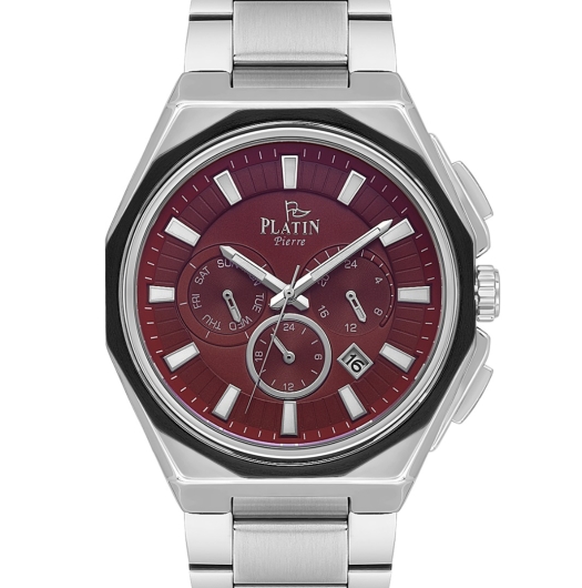PLATİN PİERRE ERKEK KOL SAATİ