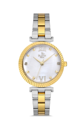 PLATİN PİERRE KADIN KOL SAATİ