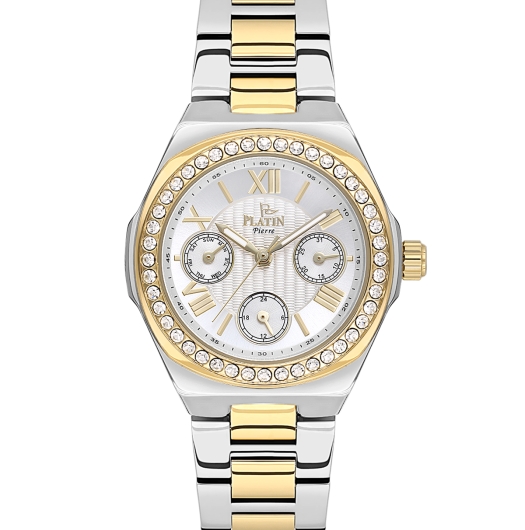 PLATİN PİERRE KADIN KOL SAATİ