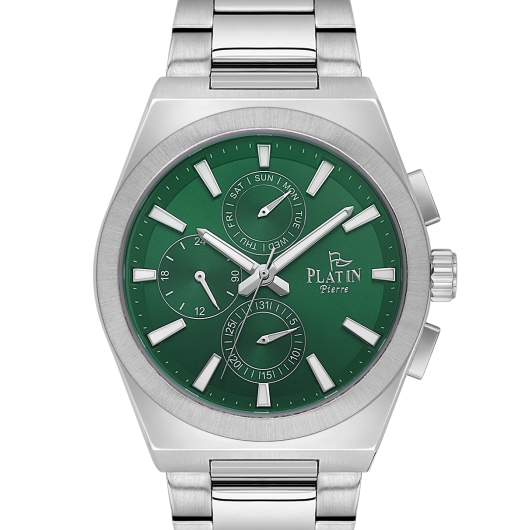 PLATİN PİERRE ERKEK KOL SAATİ