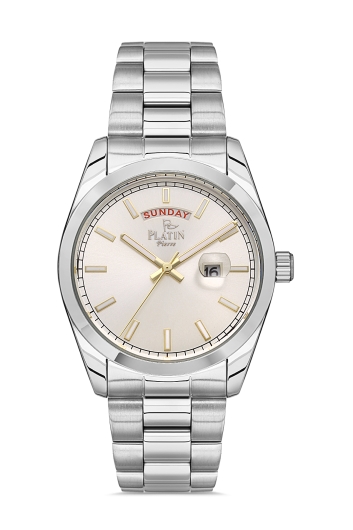 PLATİN PİERRE ERKEK KOL SAATİ