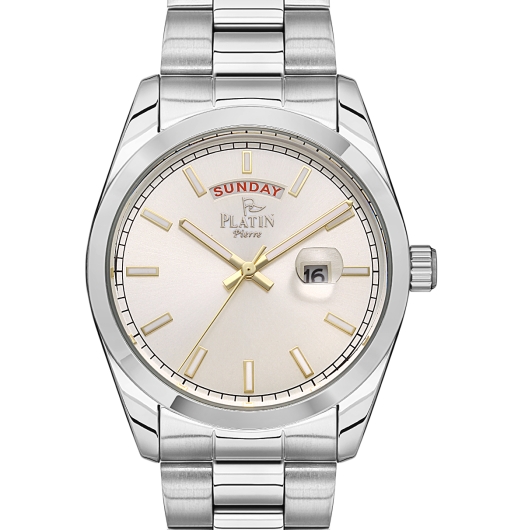 PLATİN PİERRE ERKEK KOL SAATİ