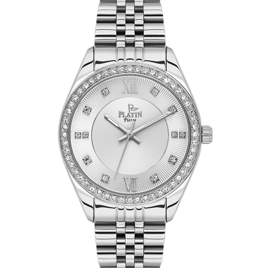 PLATİN PİERRE KADIN KOL SAATİ