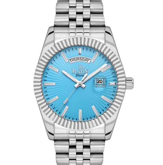 PLATİN PİERRE ERKEK KOL SAATİ