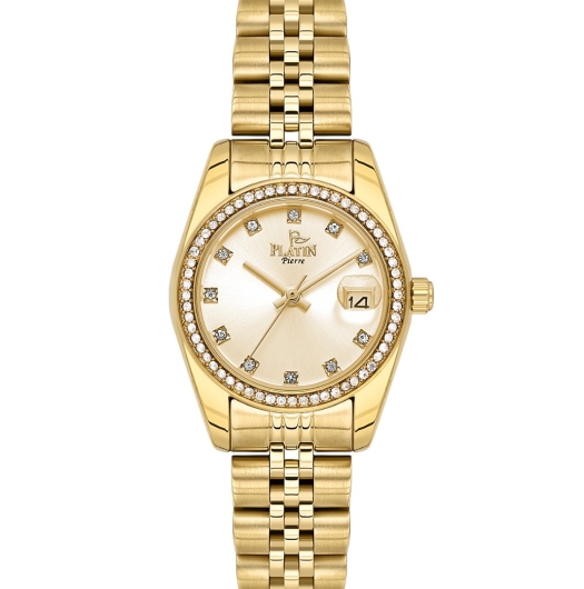 PLATİN PİERRE KADIN KOL SAATİ