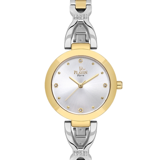 PLATİN PİERRE KADIN KOL SAATİ