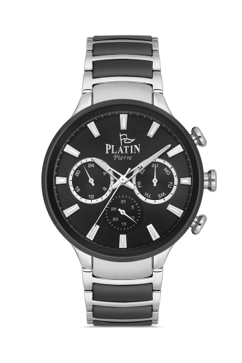 PLATİN PİERRE ERKEK KOL SAATİ