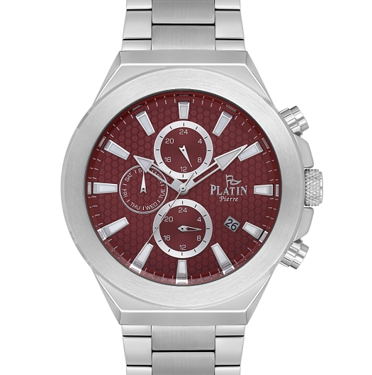 PLATİN PİERRE ERKEK KOL SAATİ