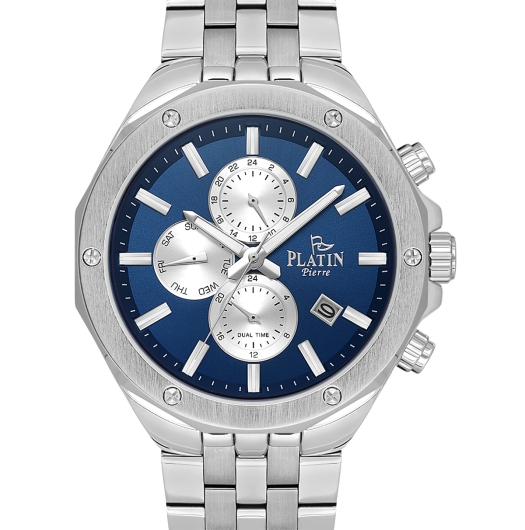 PLATİN PİERRE ERKEK KOL SAATİ