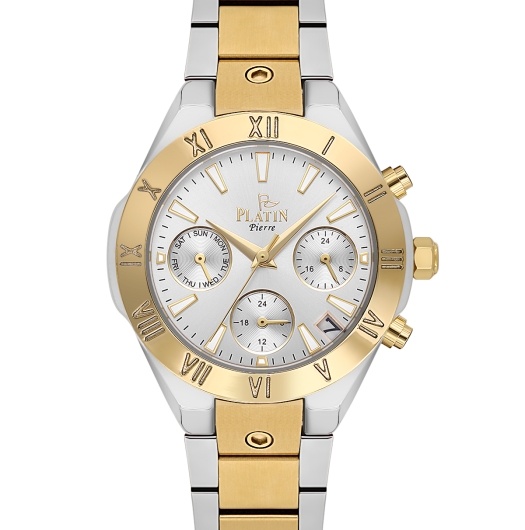PLATİN PİERRE KADIN KOL SAATİ