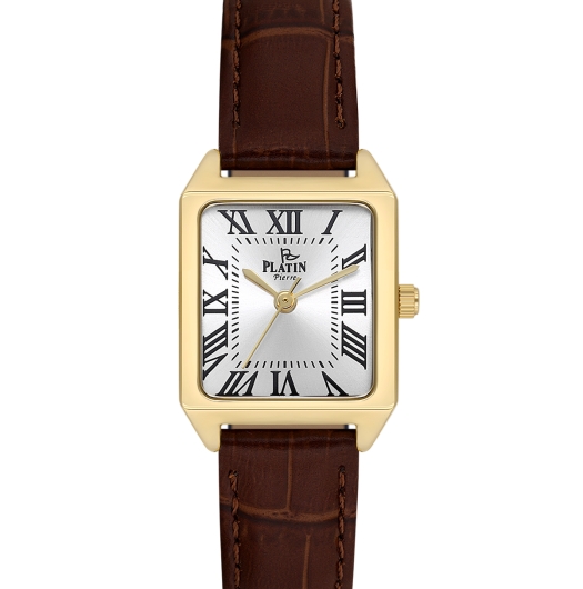 PLATİN PİERRE KADIN KOL SAATİ