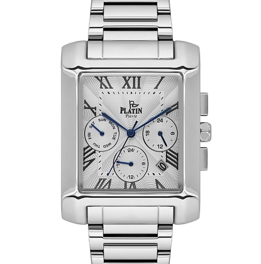 PLATİN PİERRE ERKEK KOL SAATİ