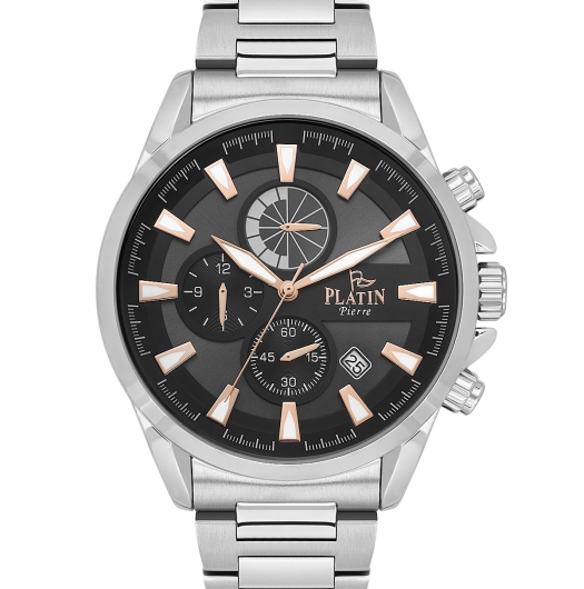 PLATİN PİERRE ERKEK KOL SAATİ