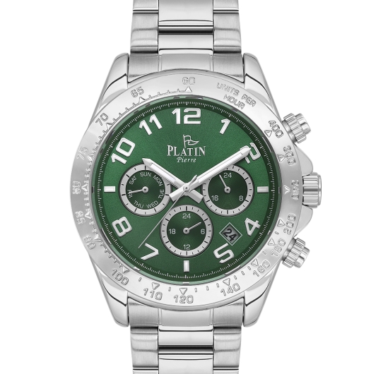 PLATİN PİERRE ERKEK KOL SAATİ