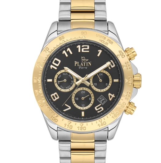 PLATİN PİERRE ERKEK KOL SAATİ
