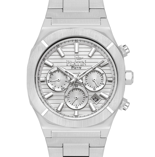 PLATİN PİERRE ERKEK KOL SAATİ