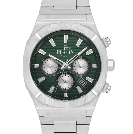 PLATİN PİERRE ERKEK KOL SAATİ