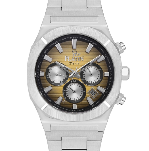 PLATİN PİERRE ERKEK KOL SAATİ