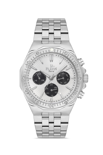 PLATİN PİERRE ERKEK KOL SAATİ