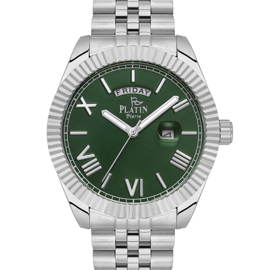 PLATİN PİERRE ERKEK KOL SAATİ