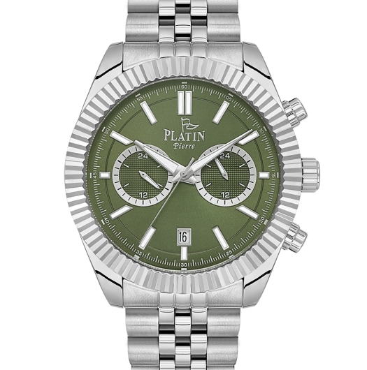 PLATİN PİERRE ERKEK KOL SAATİ