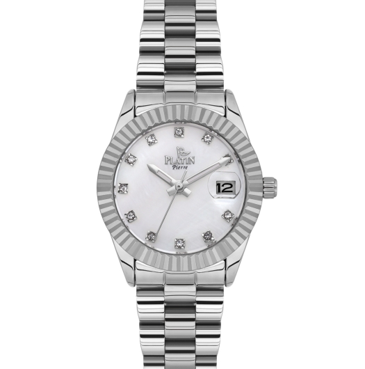PLATİN PİERRE KADIN KOL SAATİ
