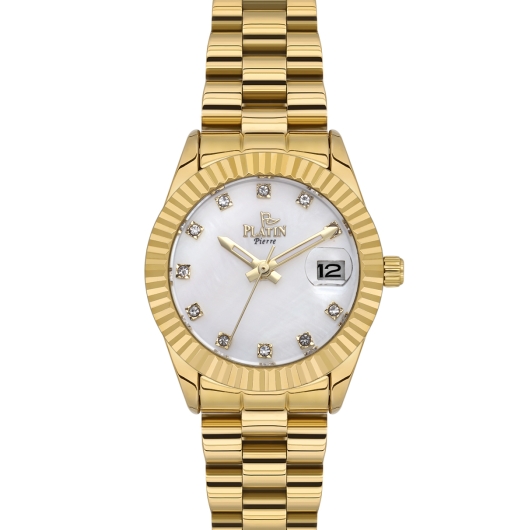 PLATİN PİERRE KADIN KOL SAATİ